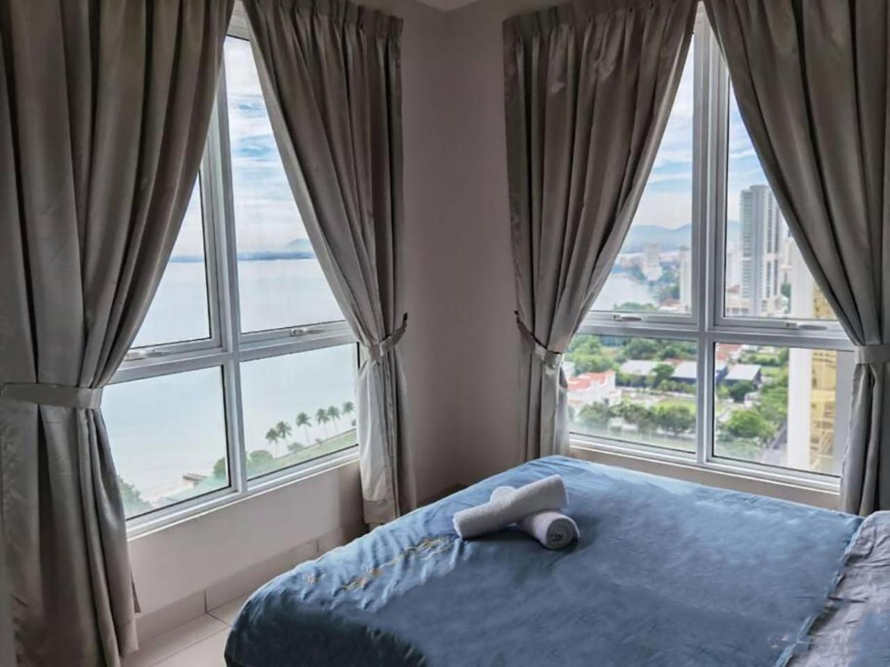 ג'ורג' טאון Summerset 8Pax 3Br Luxury Seaview Suite Room מראה חיצוני תמונה